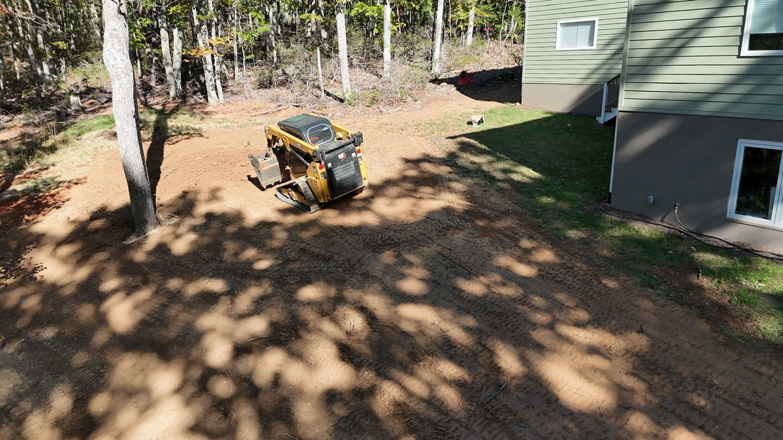 Excavation in charlottesville